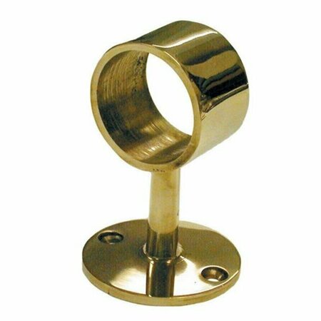 HDL HARDWARE Lavi 2 in. Polished Brass Flush Center Post 00-342-2